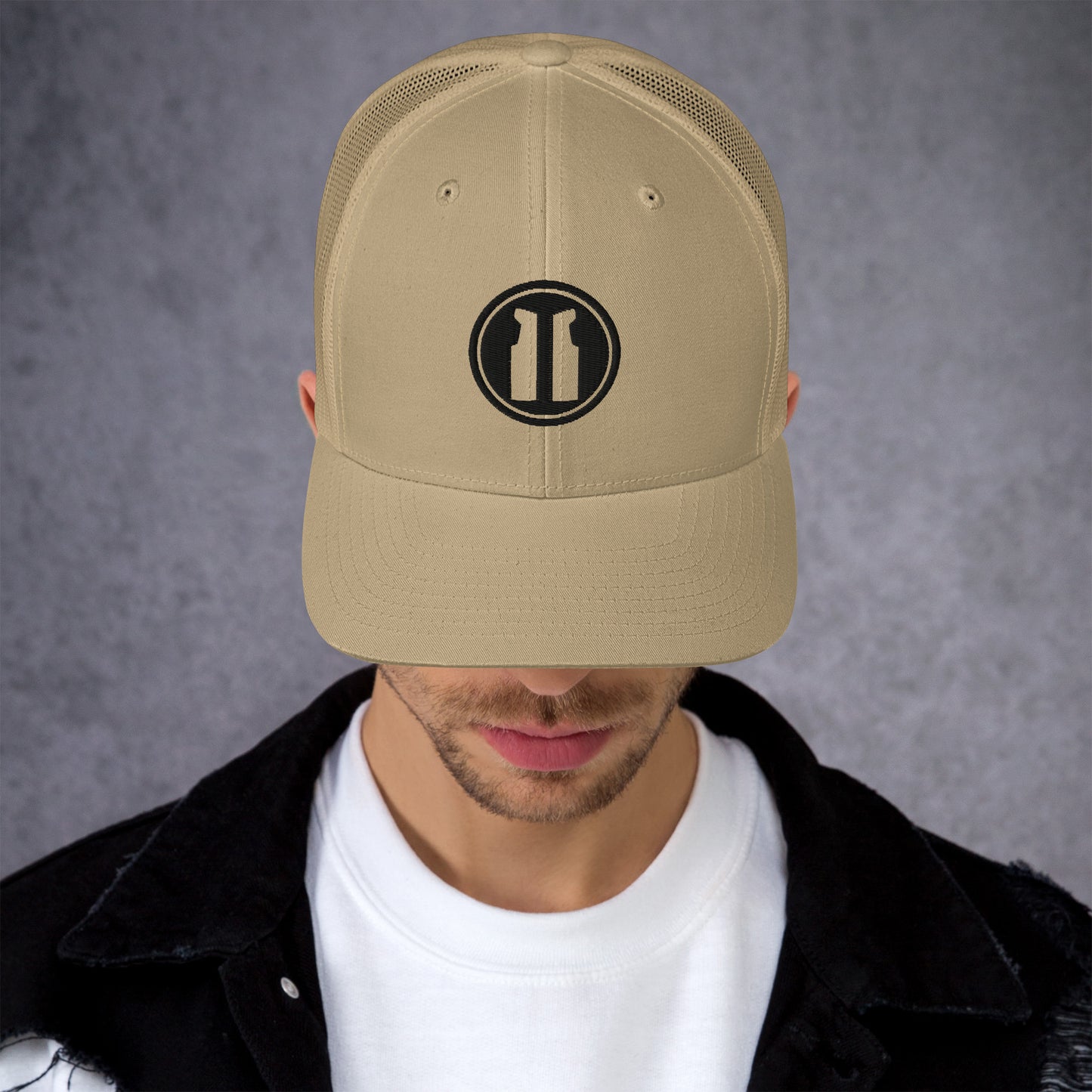 Trucker Cap Black Logo