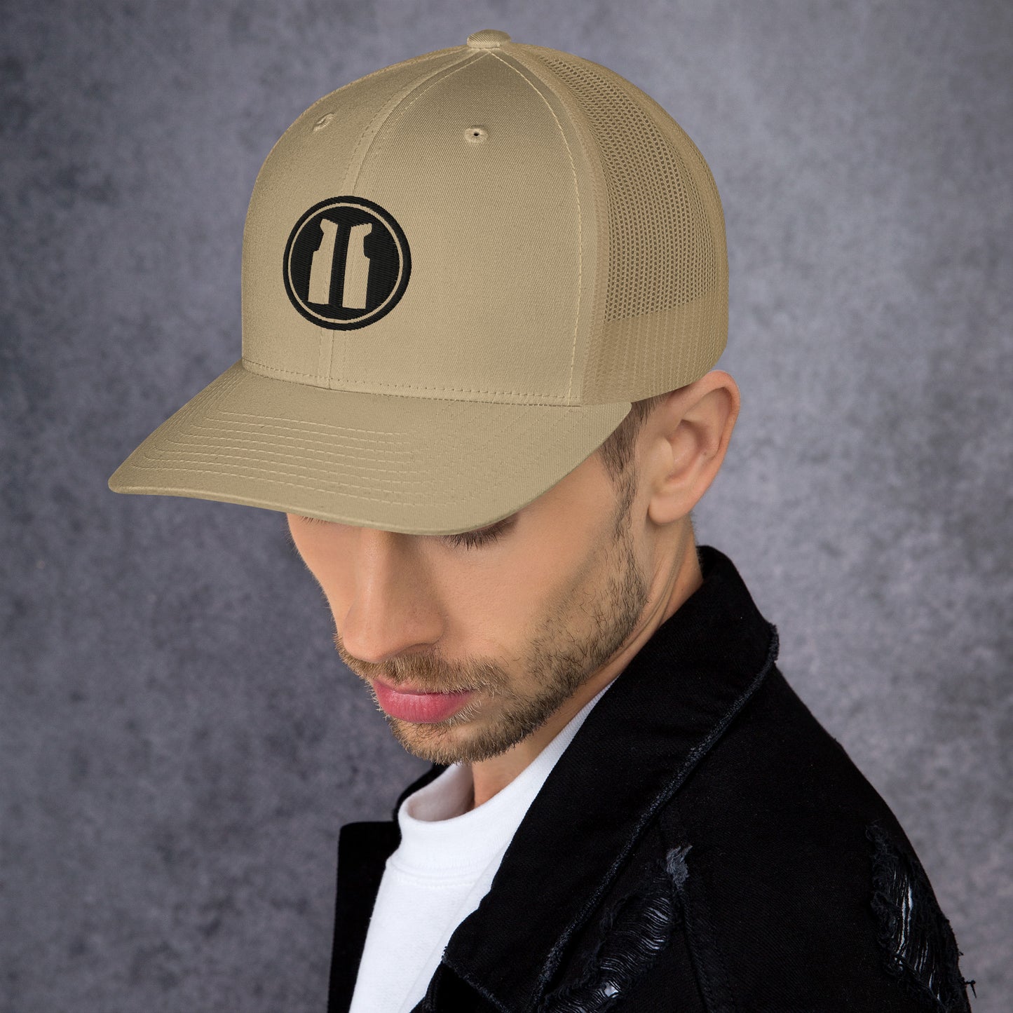 Trucker Cap Black Logo