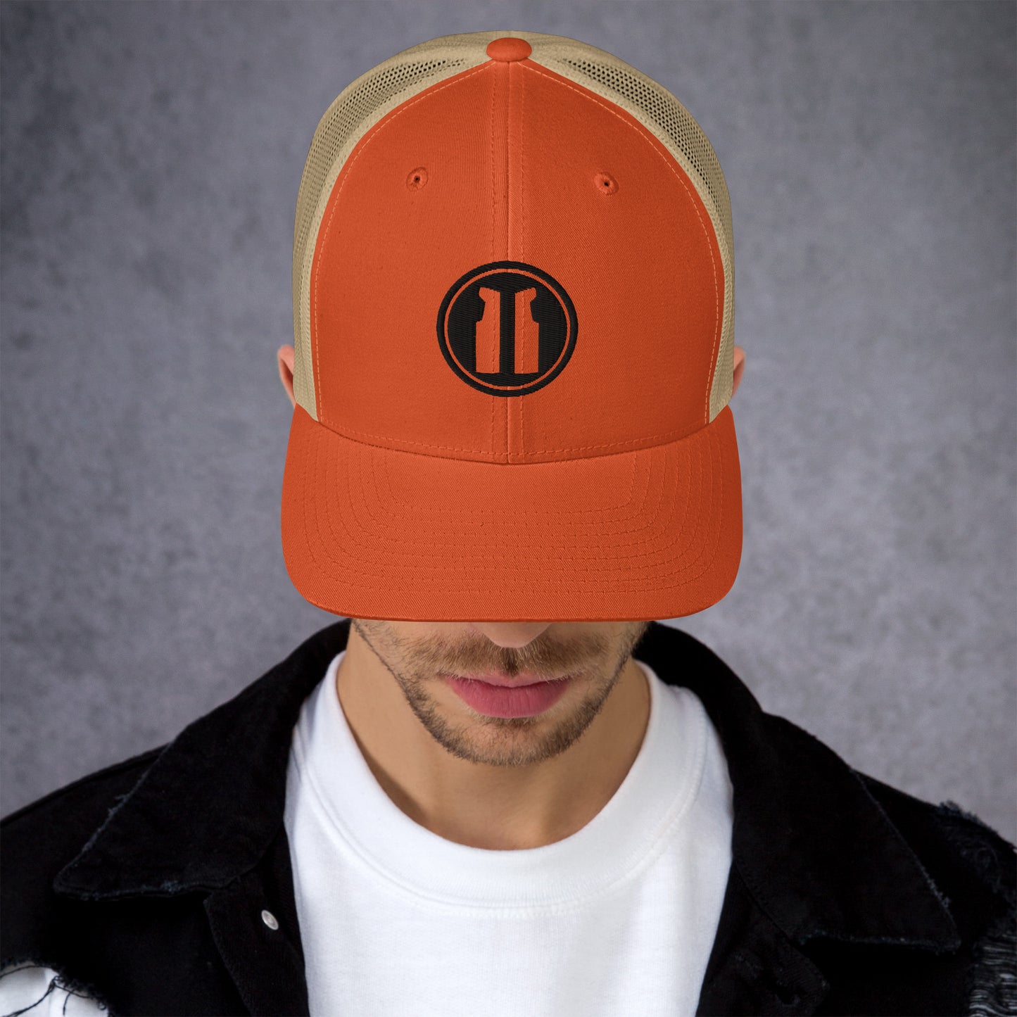 Trucker Cap Black Logo