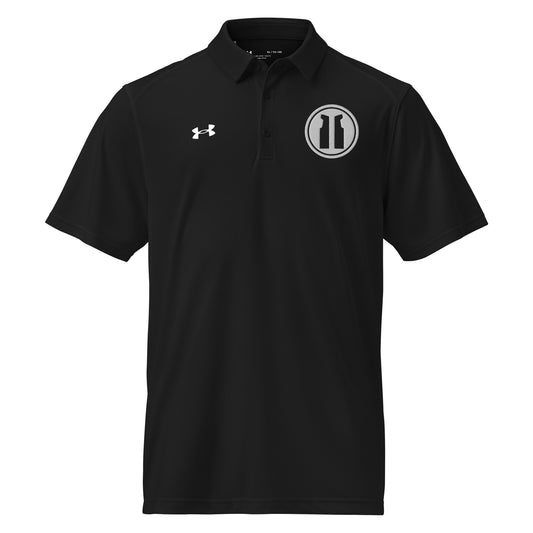 Under Armour® Men's Polo Round White Logo