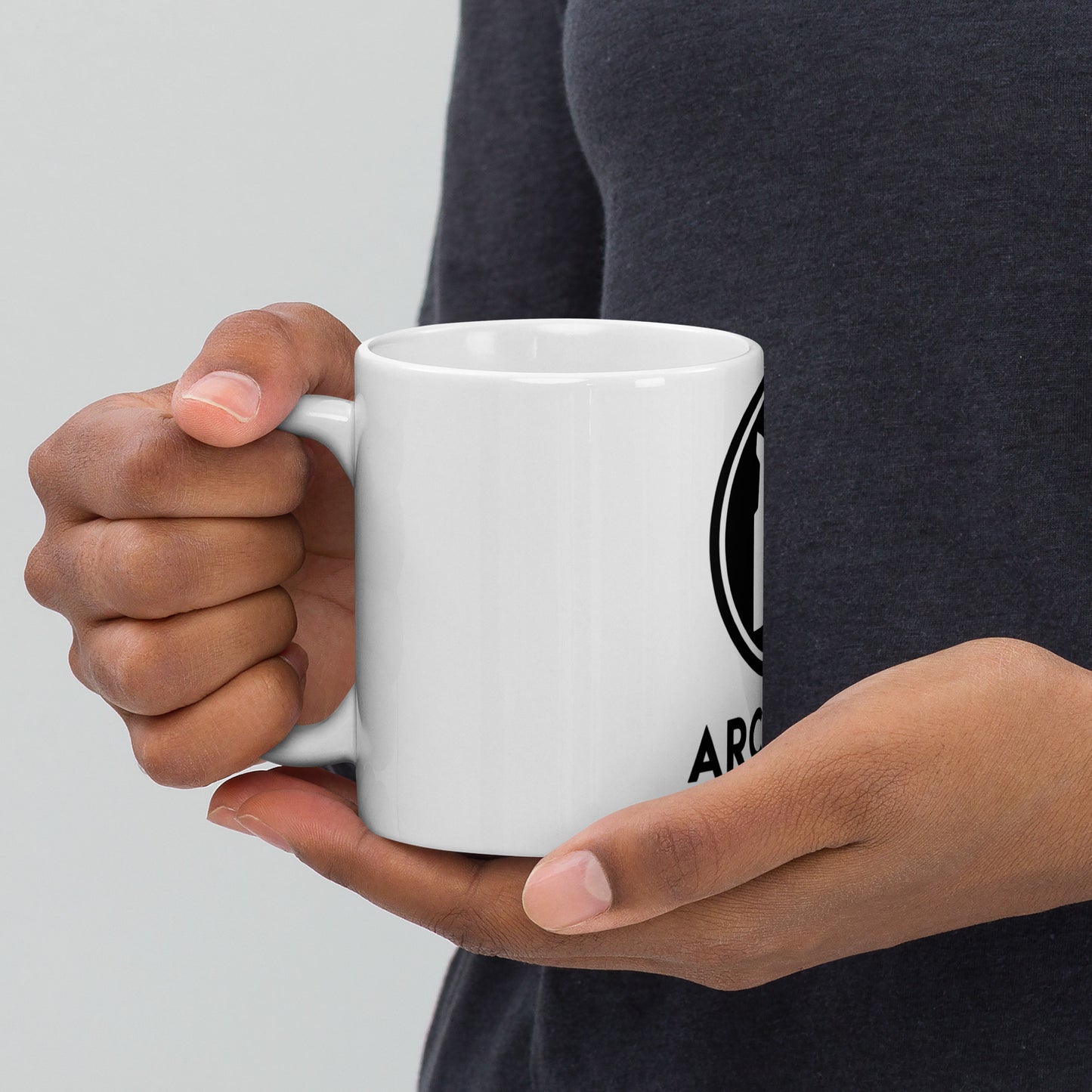 White Glossy Mug A11 Hays