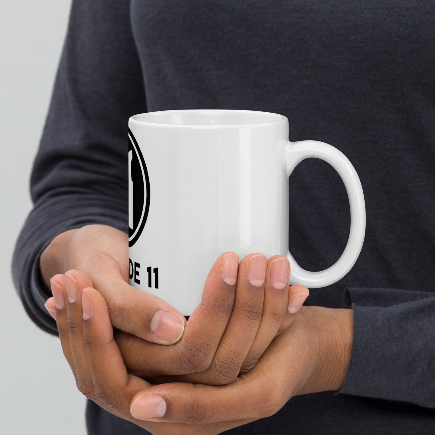 White Glossy Mug A11 Hays