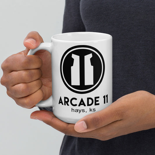 White Glossy Mug A11 Hays