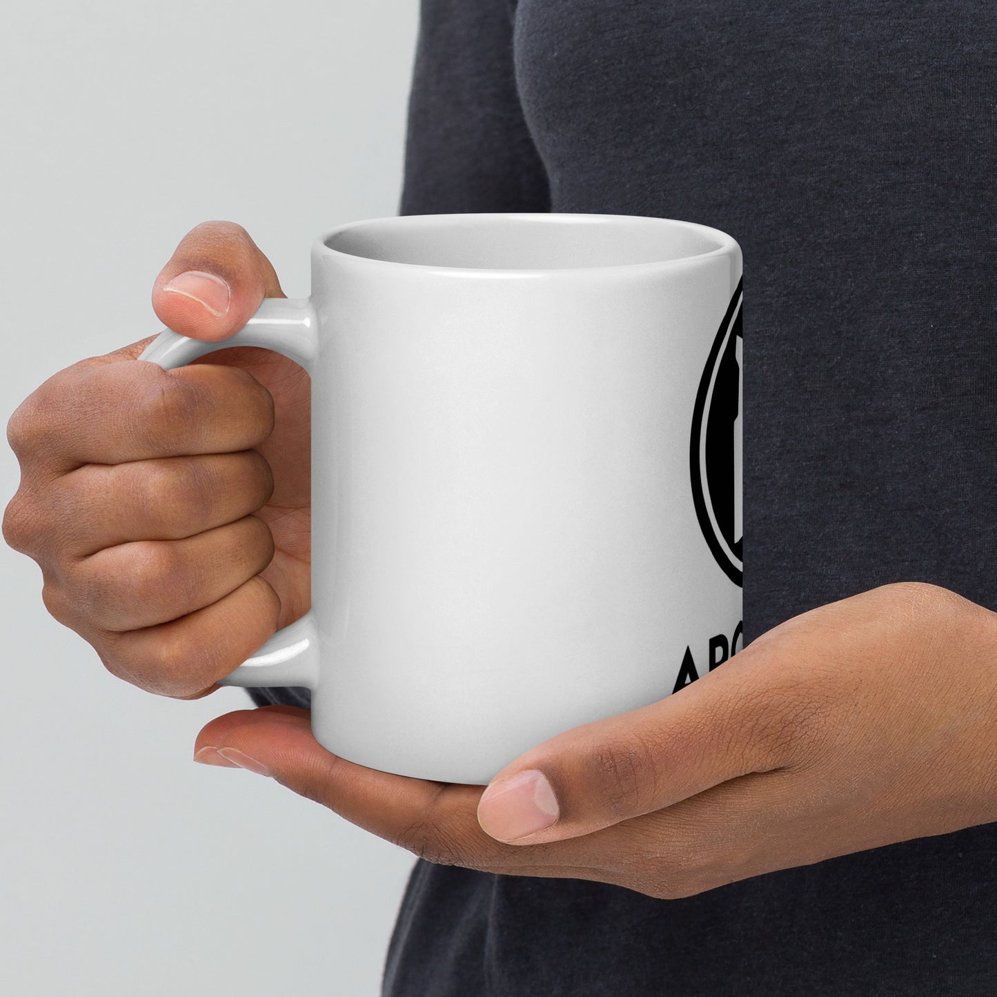 White Glossy Mug A11 Hays