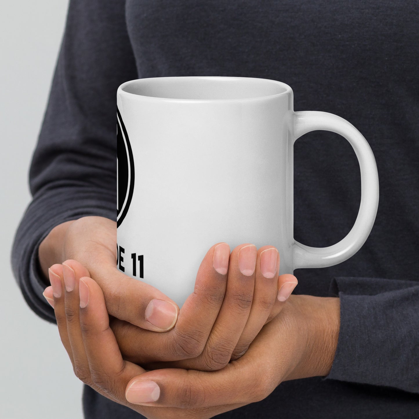 White Glossy Mug A11 Hays